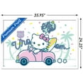 thumbnail image 3 of Hello Kitty: 20 Kawaii Vacation - Let's Go Wall Poster, 22.375" x 34" Framed, 3 of 5