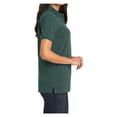 thumbnail image 3 of Yellow Rooster Women's Heavyweight Cotton Pique Female Polo Shirt Dark Green XS, 3 of 6