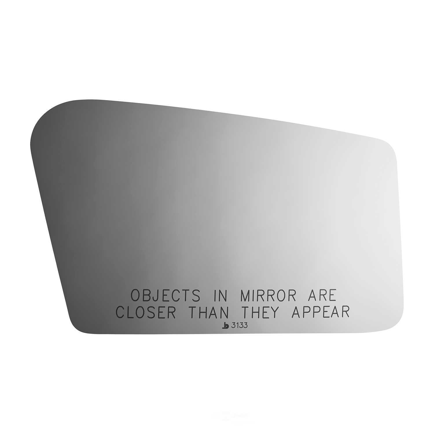 Burco Side View Mirror Replacement Glass - Clear Glass - 3133