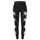 thumbnail image 3 of WILLBEST Leggings de Mujer, Cintura Alta, para Entrenamiento, Yoga, Pantalones Suaves, Elásticos, con Estampado Navideño, Bloques de Color, Cómodos, para Fitness Chica, 3 of 4