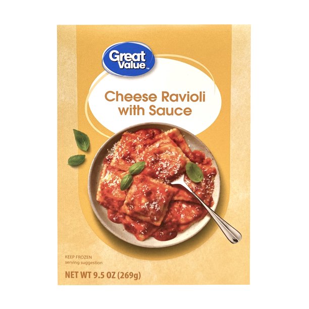 Great Value Cheese Ravioli Better for You Meals