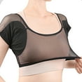 thumbnail image 3 of Underarm Sweat Vest Armpit Sweat Proof Short Sleeve Undershirt Women Underwear, 3 of 14
