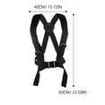 Man's Sled Pulling Harness - Single Trace Tow System For Hunting, Search & Rescue, Hauling Loads