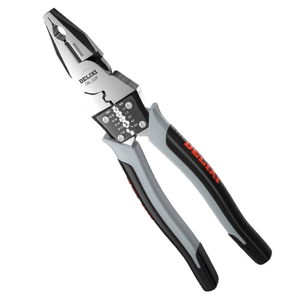 ZheElen Wire Plier Needle Nose Diagonal Non- for slip Handle Stripper Crimper Cable Reusable Multifunctional Electrician Repairing Tools 7 Inch