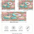 thumbnail image 2 of Cupcakes and Donuts Satin Pillowcase for Hair and Skin Silk Pillowcase, Queen Size(20x30 inches) - Slip Cooling Satin Pillow Covers with Envelope Closure（543） Home Decor Gifts, 2 of 7