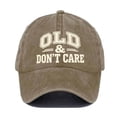 thumbnail image 2 of Washed Baseball Cap With Printed Design For Outdoor Sports And Daily Use For Versatile Everyday Wear, 2 of 3