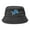 Black, variant on Lion Sport Logo Washed Bucket Hat For Men Women Denim Bucket Hat Sun Hat Cowboy Fishing Beach Hat