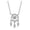 Silver, variant on Dreamcatcher Necklace Fashion Beating Heart Necklace Pendant Collarbone Chain Female Jewelry