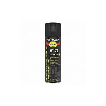 Rust-Oleum Rust Preventative Spray Paint,Black,15oz V2177838