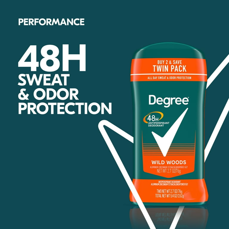 degree ディグリー　デオドラント　ワイルドウッズ　エクストリームブラスト Degree Long Lasting Men's Antiperspirant Deodorant Stick