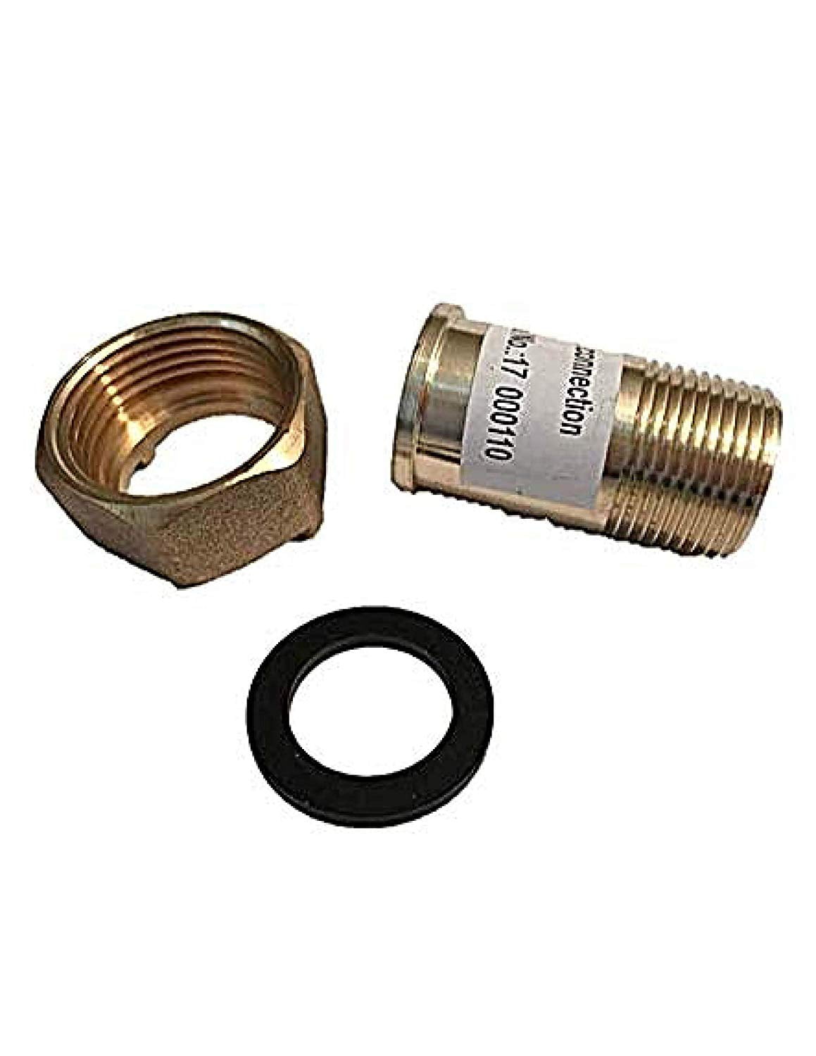 3/4" Lead Free Brass Water Meter coupling for 5/8 x 3/4 