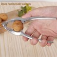 thumbnail image 3 of ZAXARRA Aluminum Alloy Walnut Cracker Nutcracker Useful Hazelnut Opener, 3 of 5