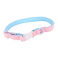 thumbnail image 1 of Durable Dog Collar, Adjustable Polyester Color Matching Dog Collar  for Garden for Travel Pink Blue Match Color,Blue Pink Match Color,Orange Match Color, 1 of 7