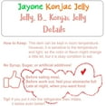 thumbnail image 3 of Jayone Drinkable Konjac Jelly 8 Flavors Apple, Mango, Peach, Lychee, Watermelon, Jeju Mandarin, Grape, Blueberry, 3 of 3