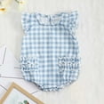 thumbnail image 2 of MEZZALL Girls Floral Print Sleeveless Bodysuit Baby Romper For 0 18 Months Outfits Soft Breathable Indoor Outdoor Play 0-3 Months Breathable Kids Wear, 2 of 7