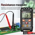 thumbnail image 4 of ANENG M113 Digital Mini Multimeter Tester Intelligent AC/DC Voltmeter 1999 Count LCD Voltage and Resistance Meter Tester with NCV Data Hold Auto-Range for Line On/Off Detection, 4 of 8