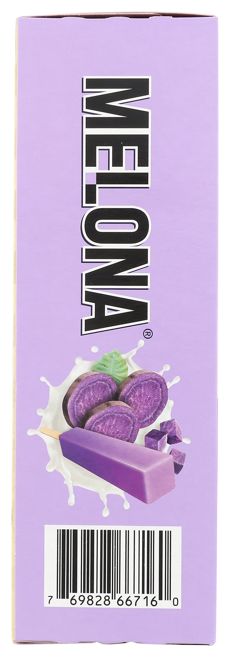 Binggrae Melona Ube Frozen Dairy Dessert Bars, 19 fl oz, 8 Ct