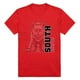 W Republic Vêtements 515-148-R58-02 Université de Tee-Shirt Fantôme de Dakota du Sud&44; Rouge - Moyen – image 1 sur 1