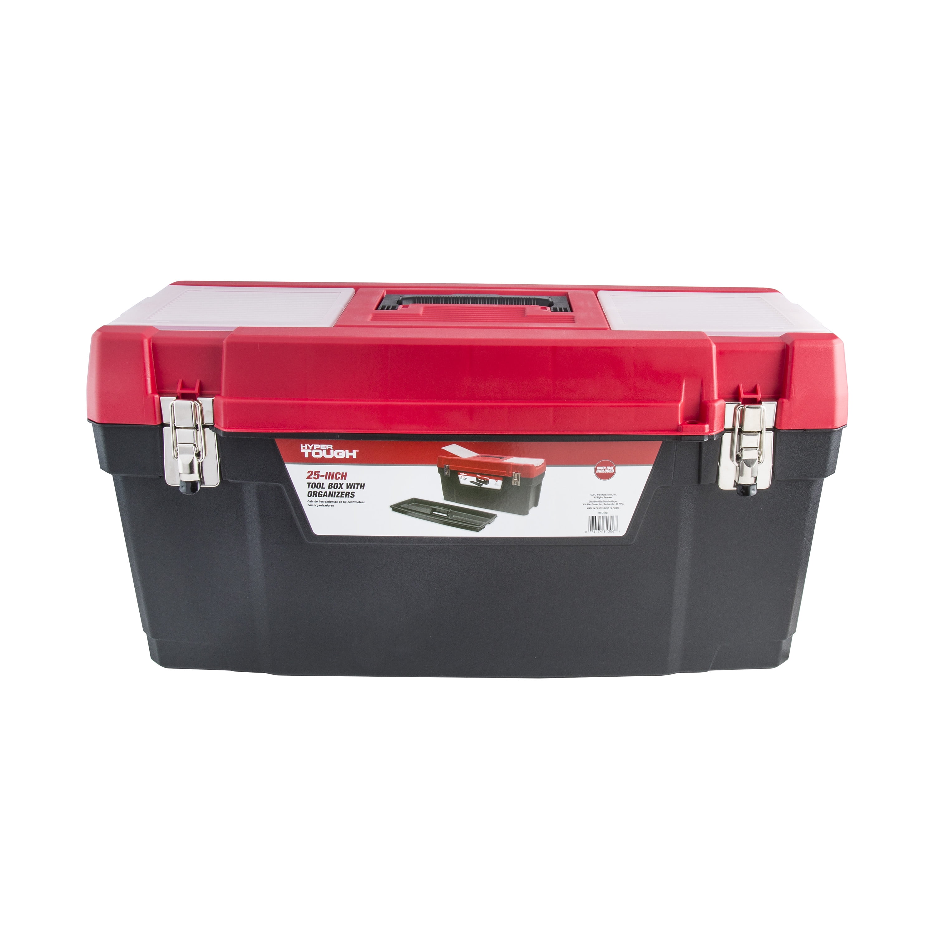 Hyper Tough HYST25901 25in Toolbox with Metal Latches