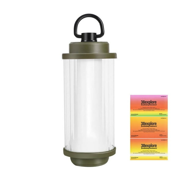 Luz portátil Retro Linterna al aire libre 38-KT Tienda de campaña de emergencia Verde militar Verde FLhrweasw Nuevo