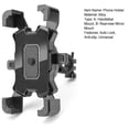 thumbnail image 7 of Hyasfey Motorcycle Phone Holder Auto Lock Handlebar Rearview Mirror Mobile Phone Mount Anti-slip Universal Motorbike Bicycle Cell Phone Holder, 7 of 7