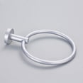 thumbnail image 3 of Jinsinto Anneau Rond en Laiton pour Serviette Murale, Porte-Serviette de Bain, Blanc, 3 of 5