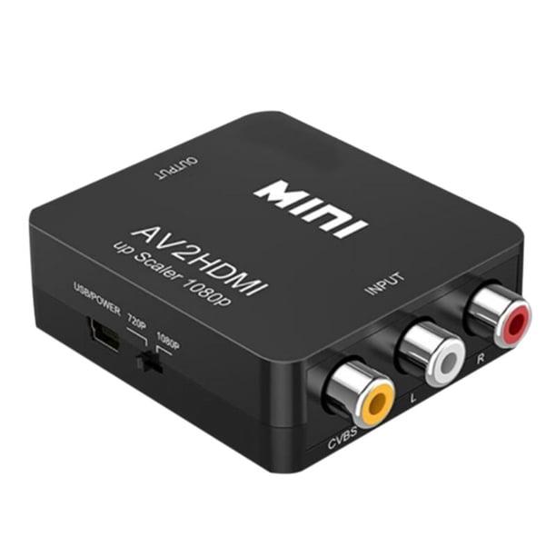 CONVERTITORE ADATTATORE DA VGA A HDMI HDV-610 AUDIO VIDEO DIGITALE Analogico Con Alimentazione Ingresso