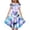1220Blue2475, variant on Rggeeun Toddler Girls Summer Dresses Double Layer Flutter Sleeve Flowy A-Line Dress Casual Gradient Midi Dresses Birthday O-Neck Sundress