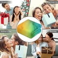 thumbnail image 5 of Wearable Blanket,Rainbow Tie Dye Ink Pattern Hooded Wearable Flannel Blanket for Adults & Teens,Winter Poncho Shawl Wrap Cape Cozy Anti-Pill,50"x60", 5 of 5