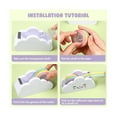 thumbnail image 2 of Tape Rainbow Tape Cloud Cutter Student Handbook Desktop Tape Cutter Cute Packaging Tape Machine Student Supplies, 2 of 5