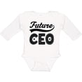 thumbnail image 3 of Inktastic Future CEO Boss Gift Boys or Girls Long Sleeve Baby Bodysuit, 3 of 5
