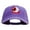 Purple, variant on Halloween Eyeball Embroidered Unstructured Pigment Dyed Cotton Cap - Kelly Green OSFM