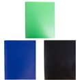 thumbnail image 3 of 3Pack Multi Colored File Folders Two-Pocket Folder, Three-Hole Punch, Letter Size, Heavy Duty Plastic Two Pocket Folders with 3 Hole, Heavy Duty Plastic 2 Pocket Folder, Document Folder, 3 of 7