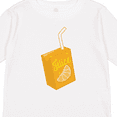 thumbnail image 4 of Inktastic Orange Juice Box Boys or Girls Long Sleeve Toddler T-Shirt, 4 of 5