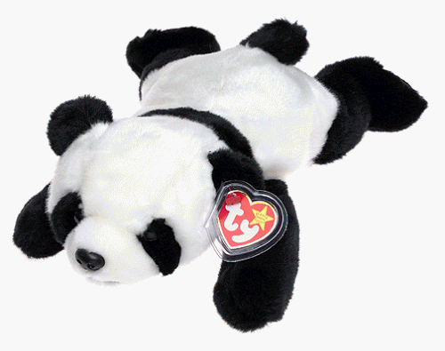 TY Beanie Buddy - PEKING the Panda Bear 