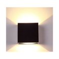 thumbnail image 3 of OUSITAID Modern LED Wall Sconce Dimmable Up Down Wall Lamp Black Bedroom Wall Sconces 12W Hallway Wall Mounted Lighting Fixtures for Stair Living Room, 3 of 8