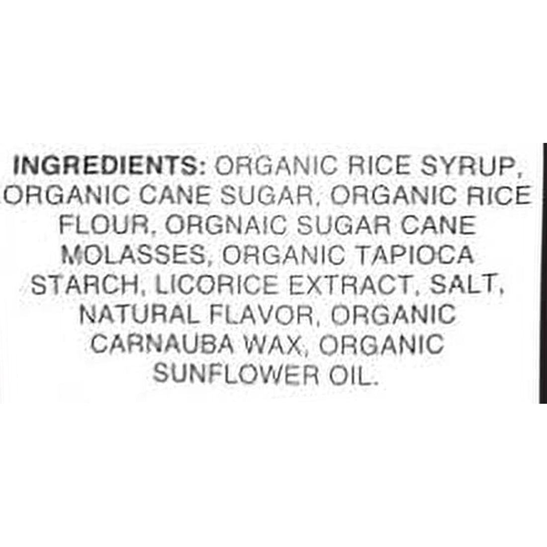 YumEarth Organic Licorice, Black, 5 oz, pack of 2