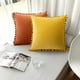 thumbnail image 5 of 2 Fundas de Almohada Bolas Color Sólido-Naranja 45*45 Ormromra LRWJ223-30, 5 of 6