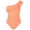 Orange, variant on Womens One Piece Swimsuits One Shoulder Swimwear Asymmetric Ruffle Monokinis Bathing Suits