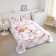 thumbnail image 4 of Erosebridal Ensemble de Literie Gris Koala pour Lit Simple, Couette avec Nœud de Rêve, Décor Animal Kawaii, 2 Pcs, 4 of 7
