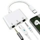 thumbnail image 1 of Adaptador USB C a micrófono y auriculares de 3,5 mm con puerto de carga, 1 of 7