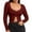 Wine, variant on Vedolay Blouses for Women Casual Loose Basic Tee Tops Fall 2023 ,S