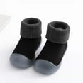 thumbnail image 3 of AURIGATE Clearance! Baby Girls' Socks Baby Socks Shoes Casual Fashion Children's Indoor Non-slip Toddler Shoes Plus Velvet Thickened Non-slip Baby Slippers, 3 of 3