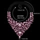 thumbnail image 3 of Gargantilla de diamantes de imitación para mujer, collar de moda, festival, vacaciones, aniversario, compromiso, escuela, citas, joyería para Ropa, zapatos y accesorios Miscelánea Púrpura claro Qarigey  AP014488-06, 3 of 6
