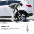 thumbnail image 2 of SHISUYAN 100Pcs Screw Tire Studs Portable Bike Tire Snow Spikes Simple Winter Boot Spikes, 2 of 9