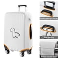 thumbnail image 5 of Stretch Luggage Cover L(25-28in)– Elastic Travel Suitcase Protector with Handle Openings & Bottom Closure, Washable Polyester Spandex Cover for 18"-32" Suitcases, S/M/L/XL Size, 5 of 6