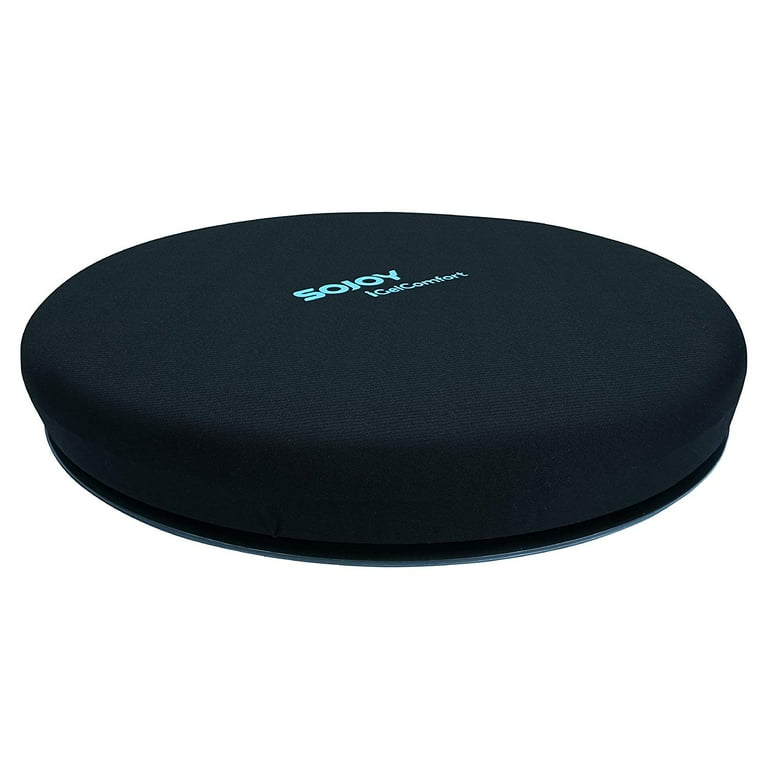 SOJOY Swivel Gel Seat Cushion for Elderly 360 Degree Rotation Seat