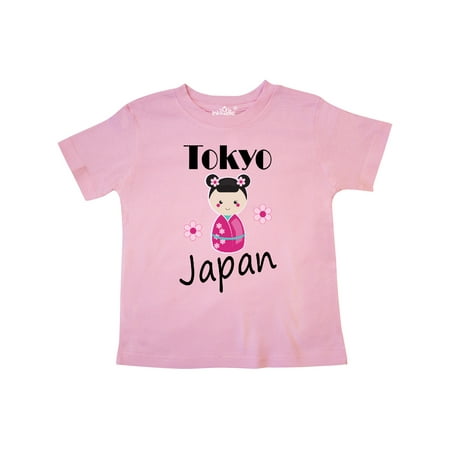 

Inktastic Tokyo Japan Kokeshi Gift Toddler Toddler Girl T-Shirt