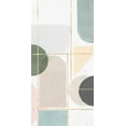 thumbnail image 2 of Isabelle Z 18x32 White Modern Wood Framed Museum Art Print Titled - Unity II, 2 of 4