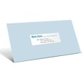 Office Depot White Inkjet/Laser Address Labels, 1 1/3in. x 4in., Pack